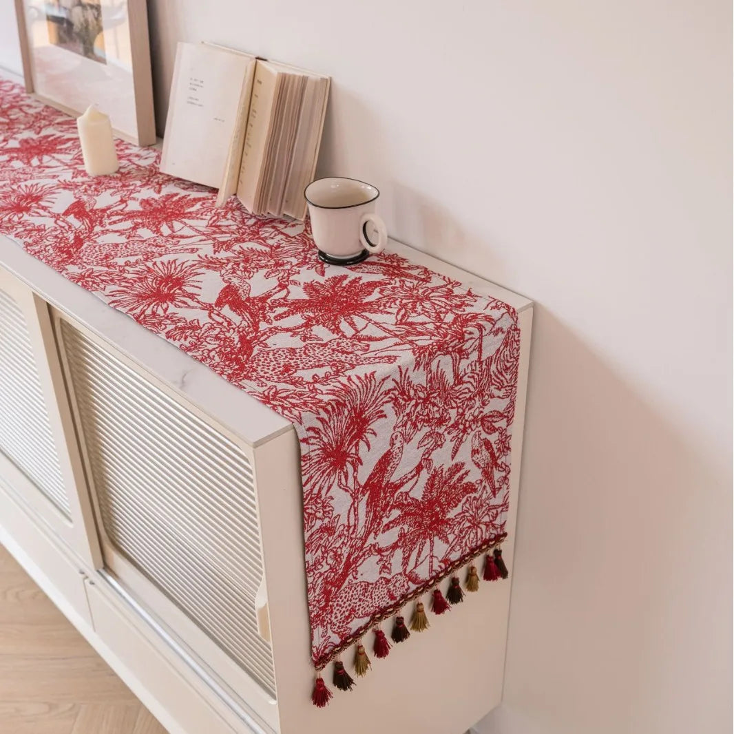 Caminho de Mesa Jacquard - Casa Ornato