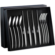 Aço inoxidável Bife Talheres, Facas e Colher e Fork Set, Talheres Clássica, Talheres, Presente da família, Certificado LFGB, 316, 4 Pcs