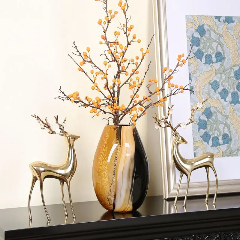 Simples vidro moderno cor combinando vaso arte luz luxo decoração sala de estar decoração pode ser decorado com dispositivo de flor hidropônica