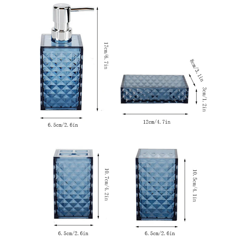 Children's Ruitvormige Opberg Set, 4-delig, Woonkamer, Woonkamer