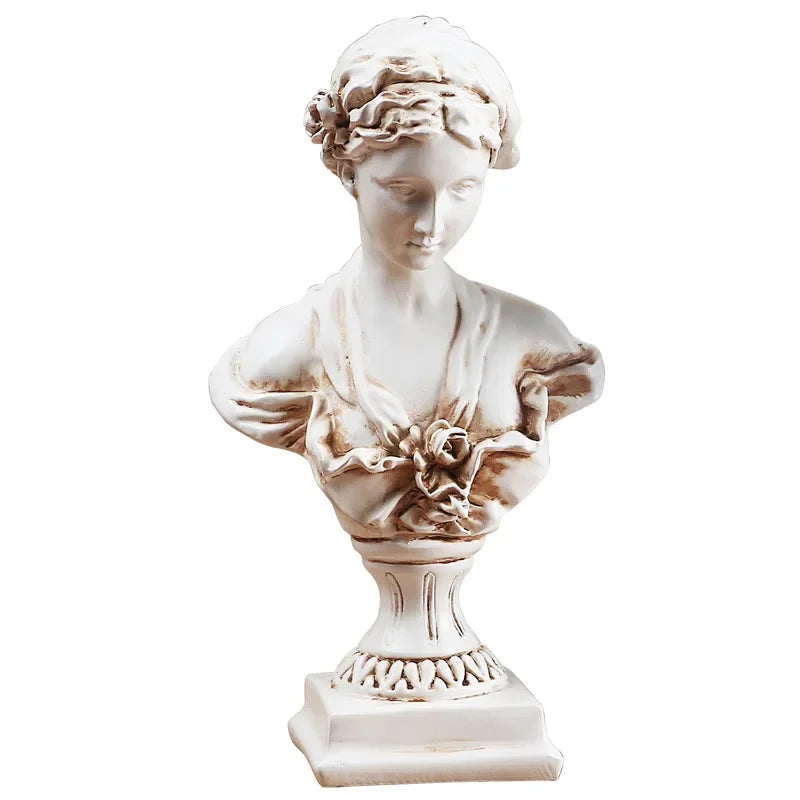 Estatueta de vênus de resina, deusa romana de vênus de milo, afrodite de milos, estátua grega antiga, decoração de escritório doméstico