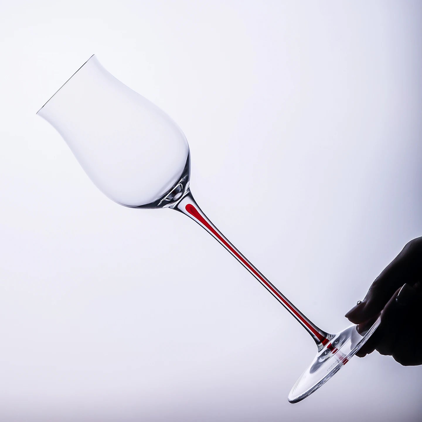 CRISON Vidro de cristal de alta qualidade feito à mão com cheiro de uísque, vidro de degustação, copo de vinho doce, haste vermelha, alta beleza