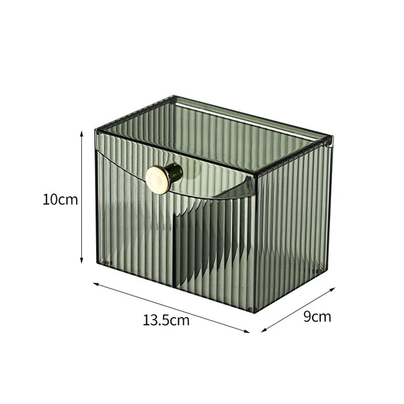 LumiBox - Organizador de Cotonetes e Maquiagem - Casa Ornato