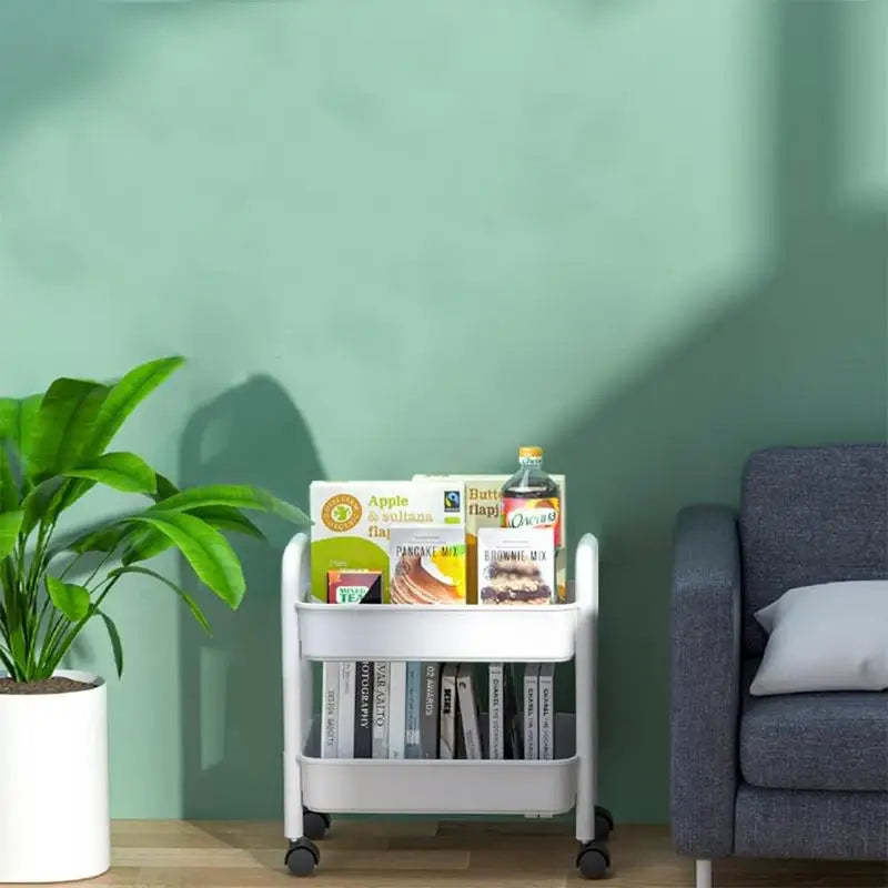 Carrinho Organizador com Rodas - Casa Ornato