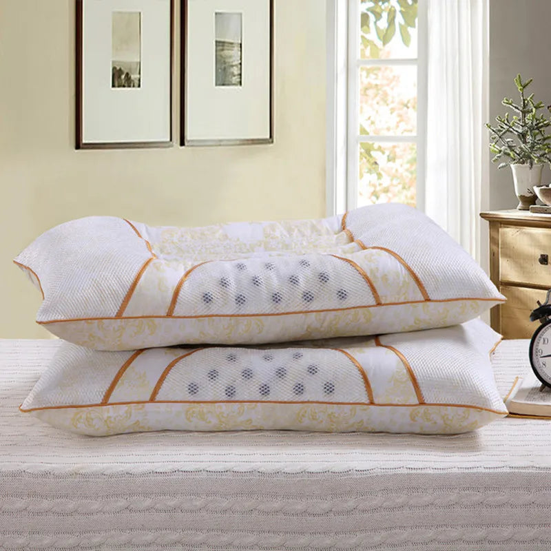 100% algodão medicina chinesa cassia fisioterapia terapia magnética travesseiro quarto cama proteção do sono coluna cervical travesseiro núcleo evitar torcicolo