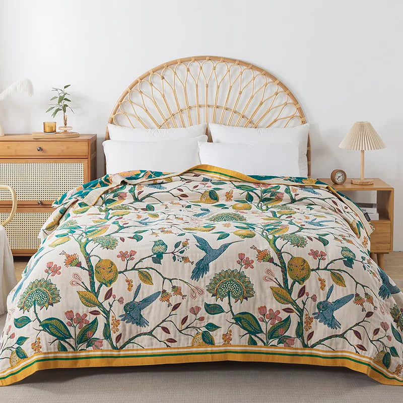 Europeu macio sofá cobertor colcha boho sofá toalha verão cobertor lance 100% algodão folha de cama dupla capa legal colcha