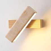 Lâmpada de parede de pedra de caverna amarela atmosfera artística lâmpada de parede de fundo lâmpada de cabeceira do quarto principal