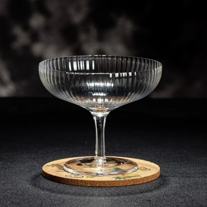 Vidros De Cocktail De Torre Vertical Criativa, Vidro Maitini Simples, Cálice Transparente De Champanhe, Acessórios De Festa Bar