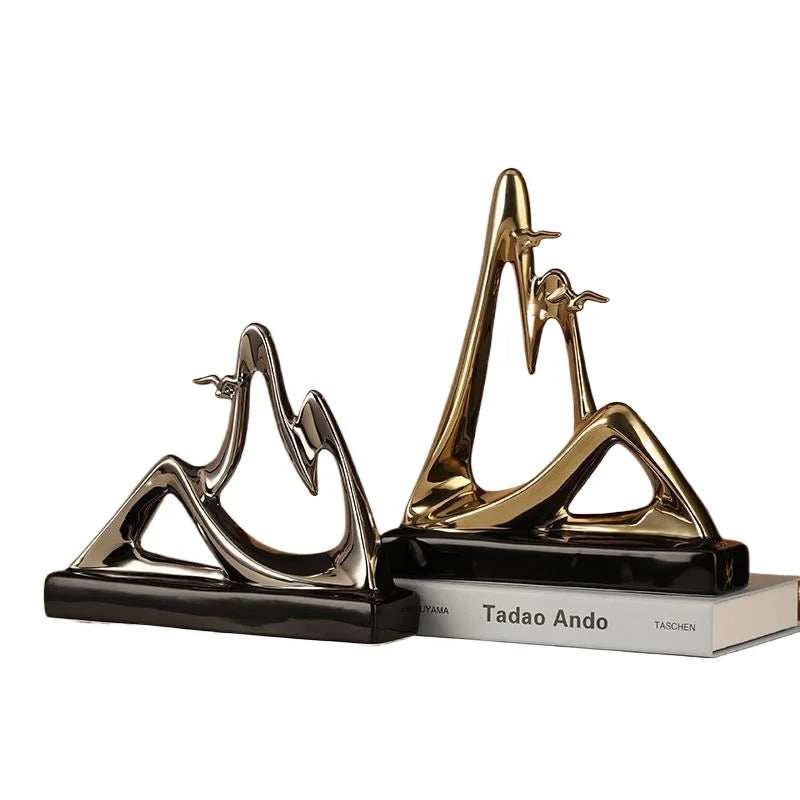 Criativo Jinshan High-Grade Decorações, Luz Moderna, Decorações de luxo para Home Living Room Entrance