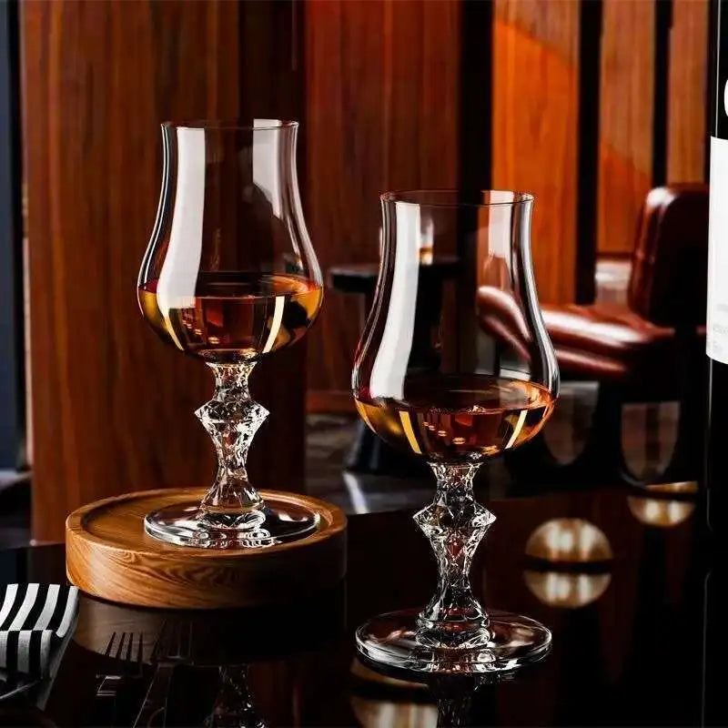 Macallan king copo de uísque luxo cristal vinho degustação snife profissional copita nariz vidro melhor taça de uísque puro artesanal