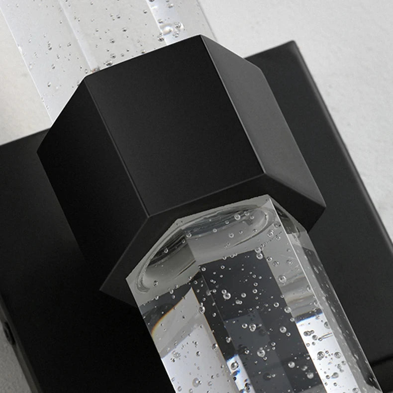 Bolha de cristal lâmpadas parede moderna iluminação led ouro arandelas parede interior sala estar fundo tv quarto corredor decoração casa lustre