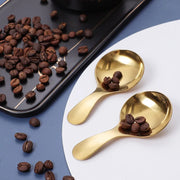 Conjunto de 5 Mini Colheres de Aço Inoxidável Douradas e Prateadas - Casa Ornato