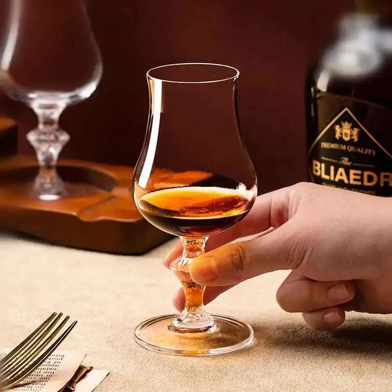 Macallan king copo de uísque luxo cristal vinho degustação snife profissional copita nariz vidro melhor taça de uísque puro artesanal