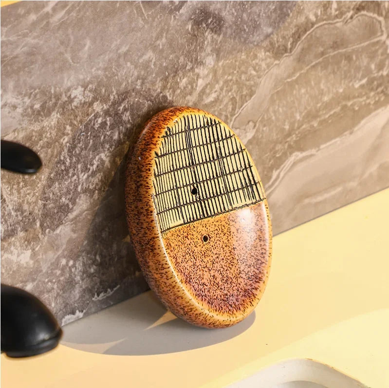 Conjunto Clássico de Banheiro em Cerâmica Vintage – 4 Peças - Casa Ornato