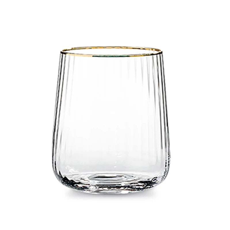 Copo Royale com Aro Dourado - Casa Ornato