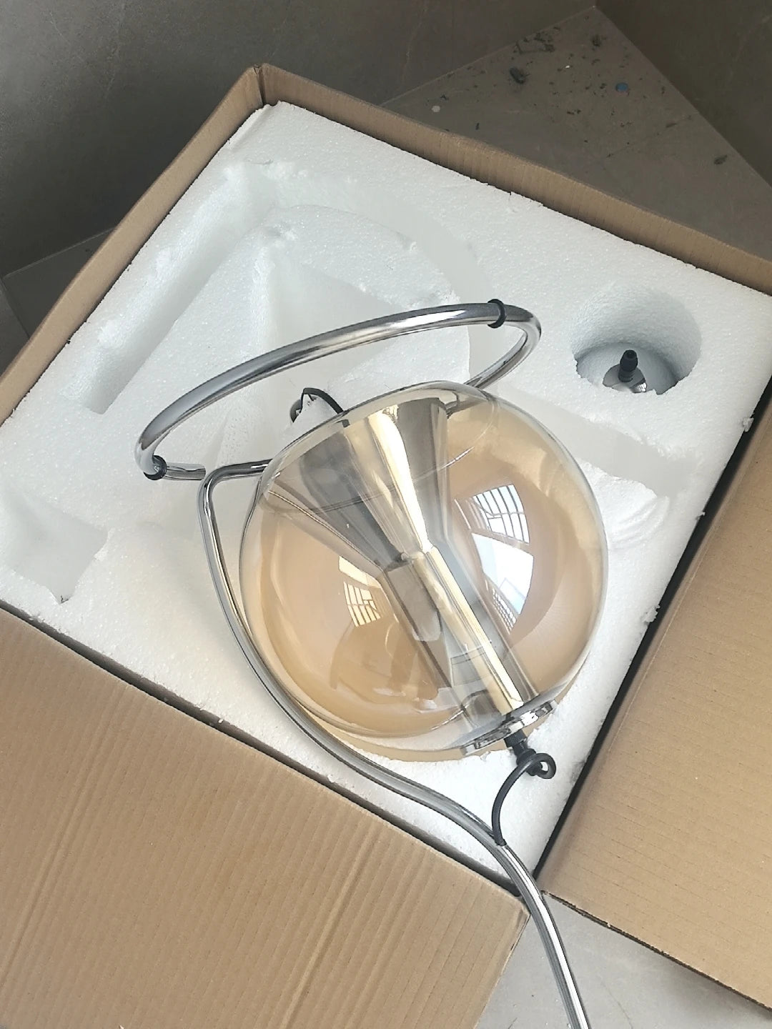 Nordic dinamarca bauhaus elegante lustre de vidro sofisticado para restaurante bar quarto iluminação designer moderno