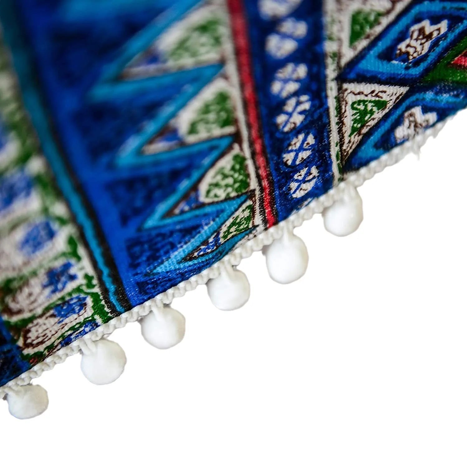 Toalha de mesa antiderrapante, estilo étnico, boêmia, festa do sudeste asiático, europeu e americano, resistente ao desgaste, algodão