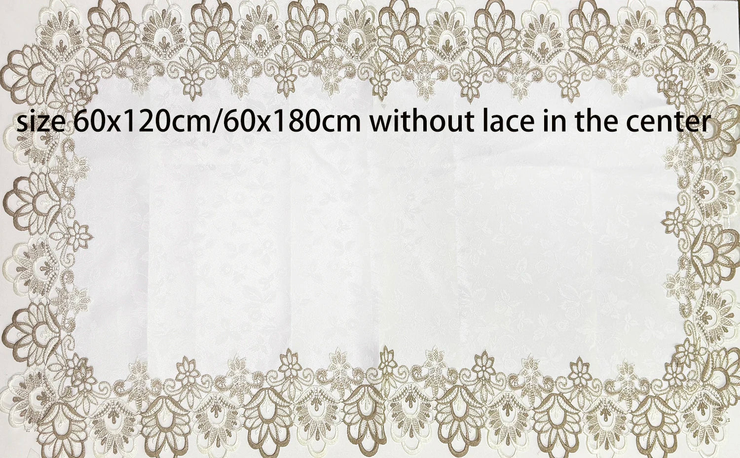 Toalha de mesa bordada de renda batilo, branca, floral, retangular, à prova d'água, para mesa de jantar, festa de casamento, casa