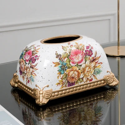 Caixa De Papel De Desenho Simples Para Decoração De Casa, Luxo Acessível, Pão De Cerâmica, Caixa De Tecido, Sala De Estar, Mesa De Café, Americano