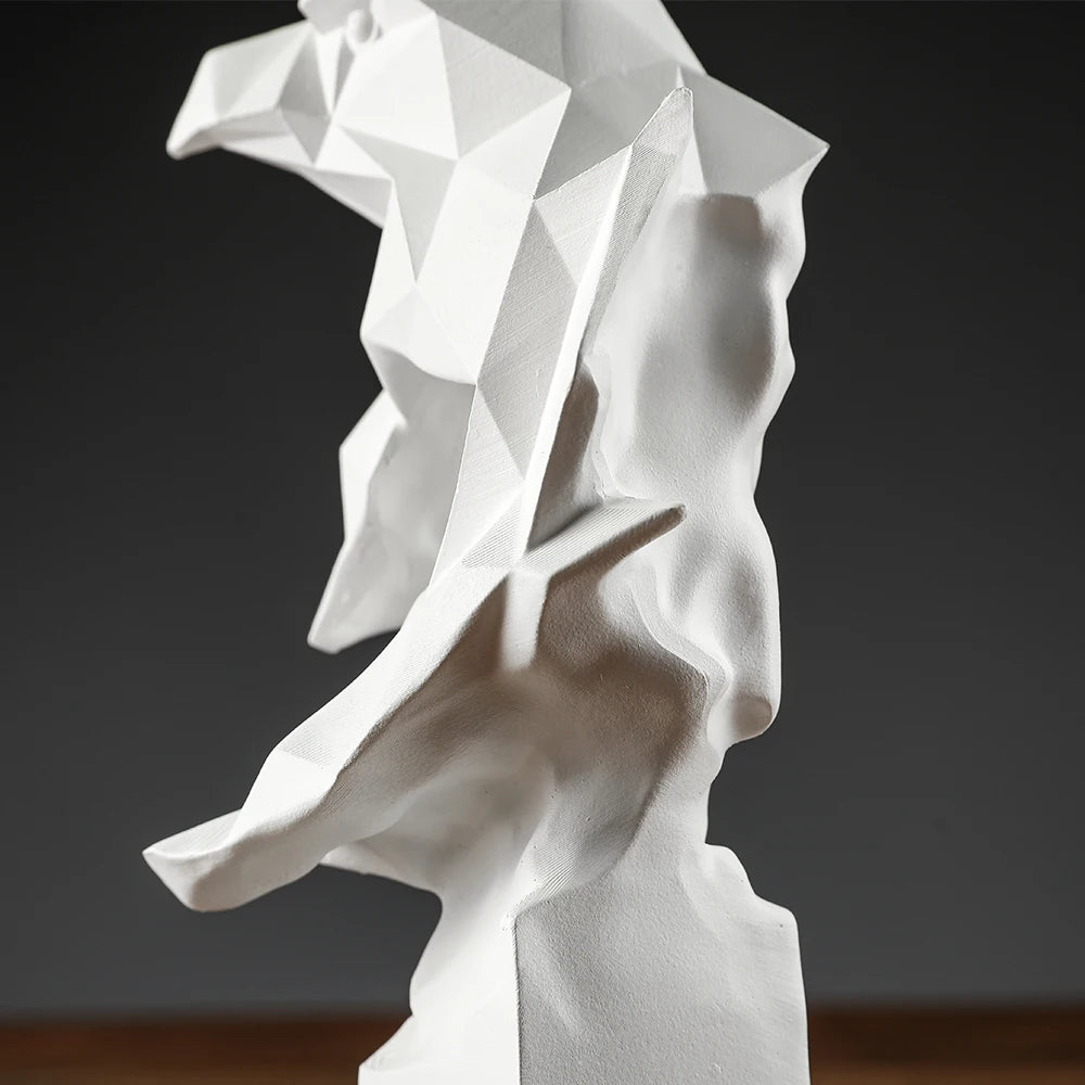 Altair Eagle - Escultura Águia Branca 3D - Casa Ornato