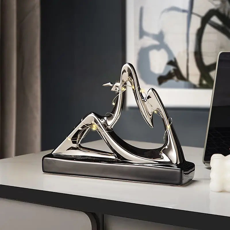 Criativo Jinshan High-Grade Decorações, Luz Moderna, Decorações de luxo para Home Living Room Entrance