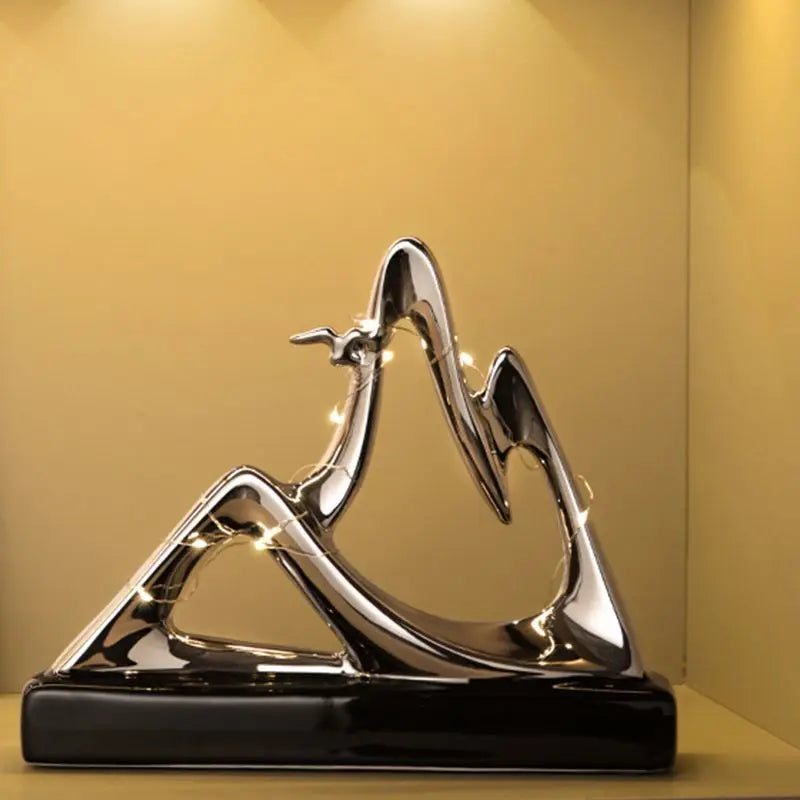 Criativo Jinshan High-Grade Decorações, Luz Moderna, Decorações de luxo para Home Living Room Entrance