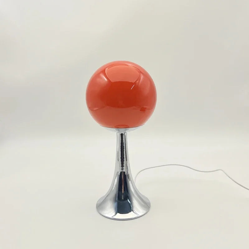 Luminária de Mesa Esfera de Vidro Elegante - Casa Ornato