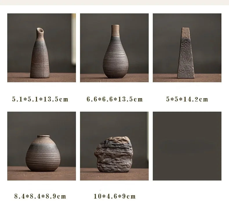 Essence Minimal Vasos Cerâmicos Artesanais - Casa Ornato