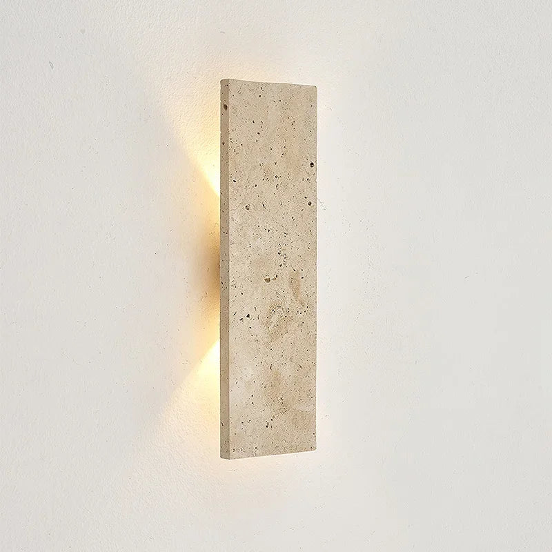 Luminária de Parede em Pedra Natural LED 18W - Casa Ornato