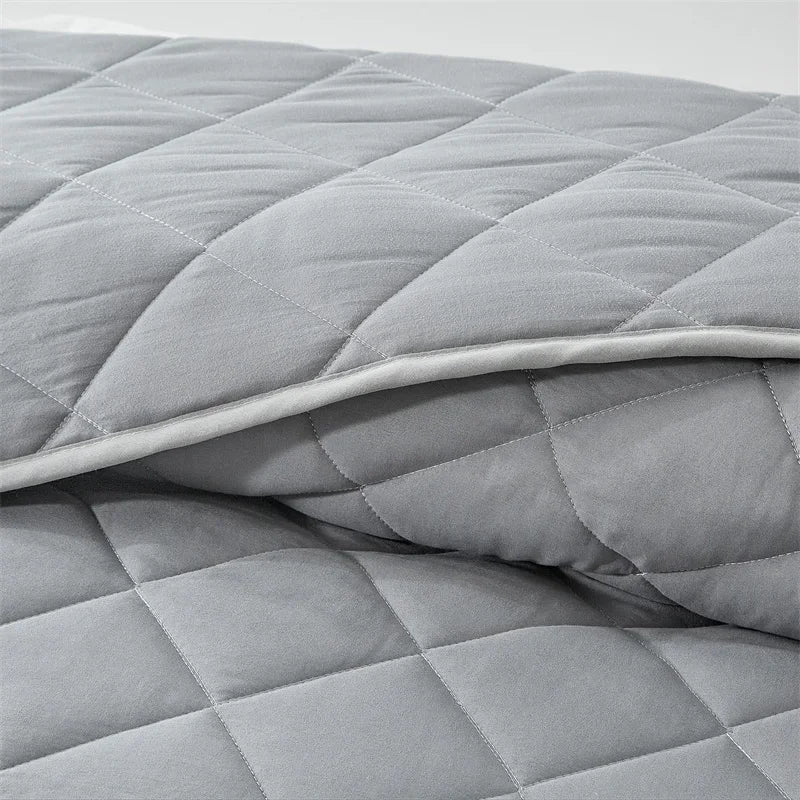 Colcha Acolchoada Luxuosa de Dupla Face - Casa Ornato