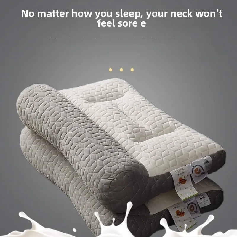 1pc pescoço travesseiro ajuda proteção do sono pescoço massagem sono travesseiro uso quarto cama tamanho 48x74cm