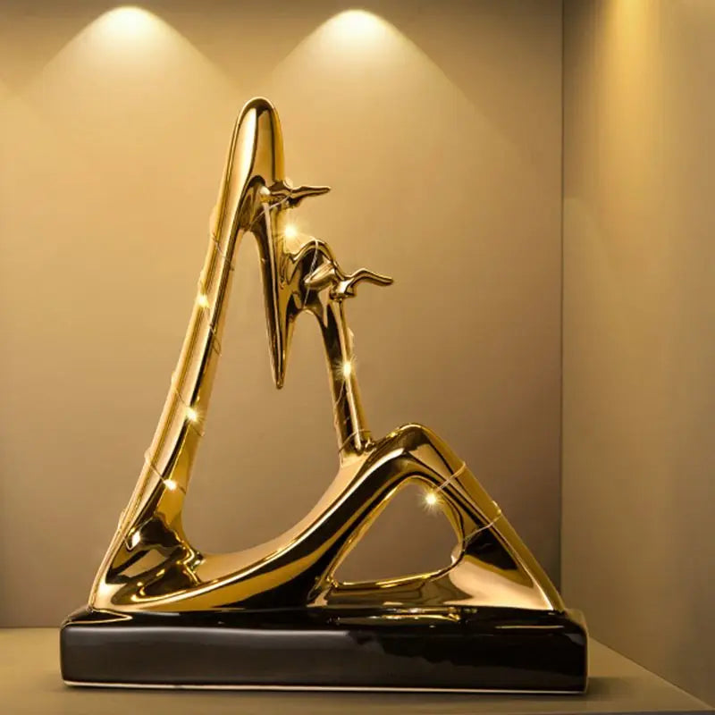 Criativo Jinshan High-Grade Decorações, Luz Moderna, Decorações de luxo para Home Living Room Entrance