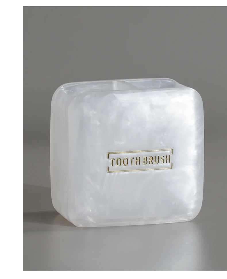 Essenza - Conjunto de Acessórios de Banheiro Branco Pérola - Casa Ornato