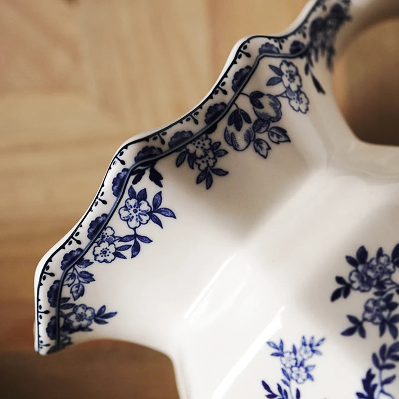 Garrafa de armazenamento de cerâmica vintage, vaso de armazenamento de utensílios de cozinha, multifuncional pode ser usado como chaleira de água de resfriamento, vaso de leite