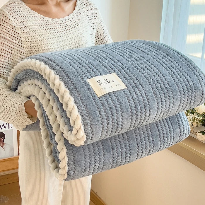 Cobertor para sofá cobertor de inverno king size casa quente xadrez consolador colcha lençol