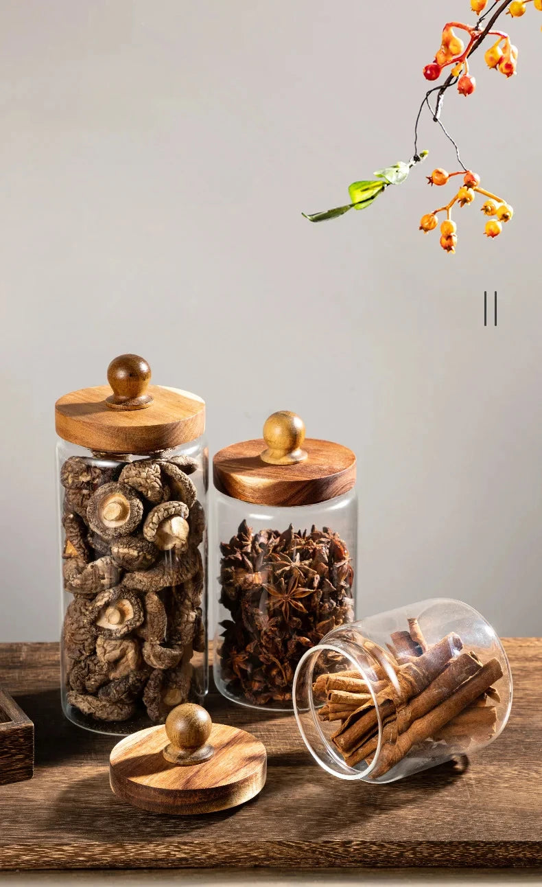 Frascos Herméticos de Vidro para Alimentos Hermetiq - Casa Ornato