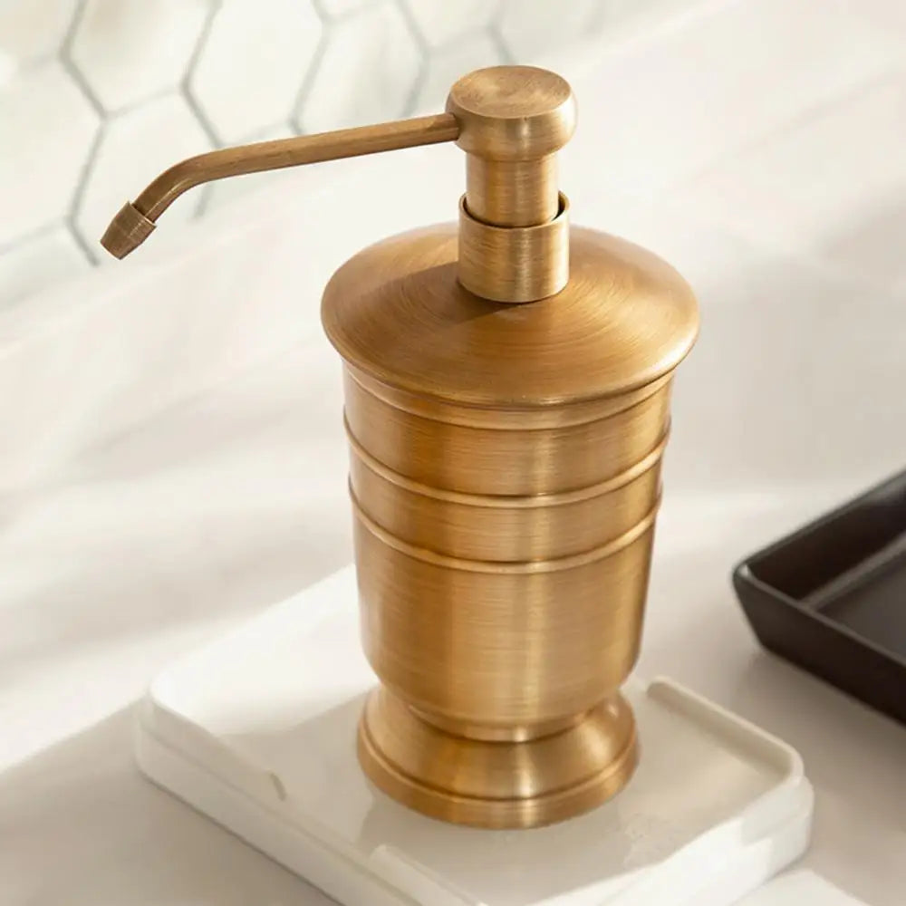 De cobre boca Cup Sabonete Dispenser Dish, Toothbrush Holder, Home Limpeza Abastecimento, 1Pc