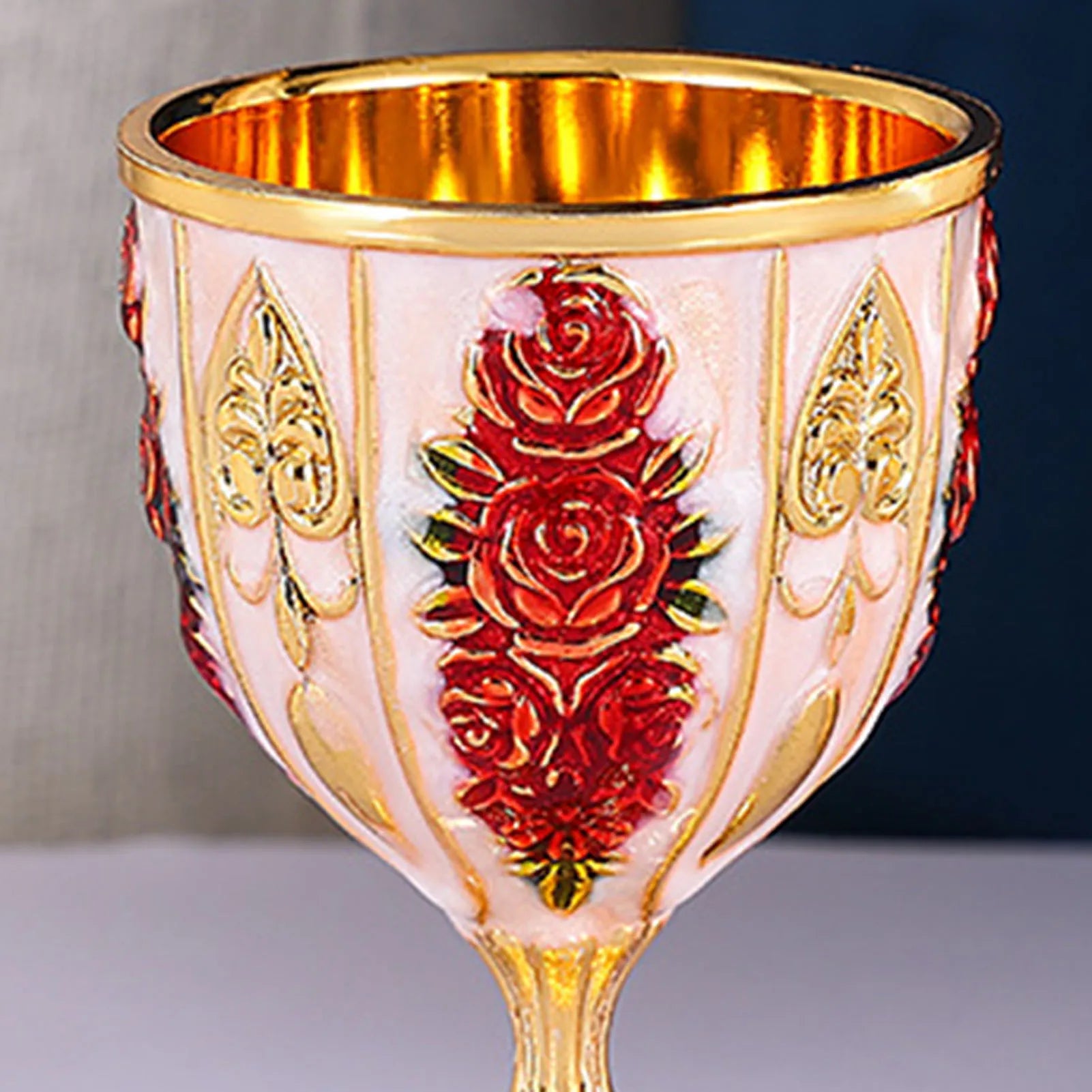 Copo de vinho estilo retro Cálice, Europeus, Medieval Clássicos, Metal, Família, Amigo, Presente vizinho