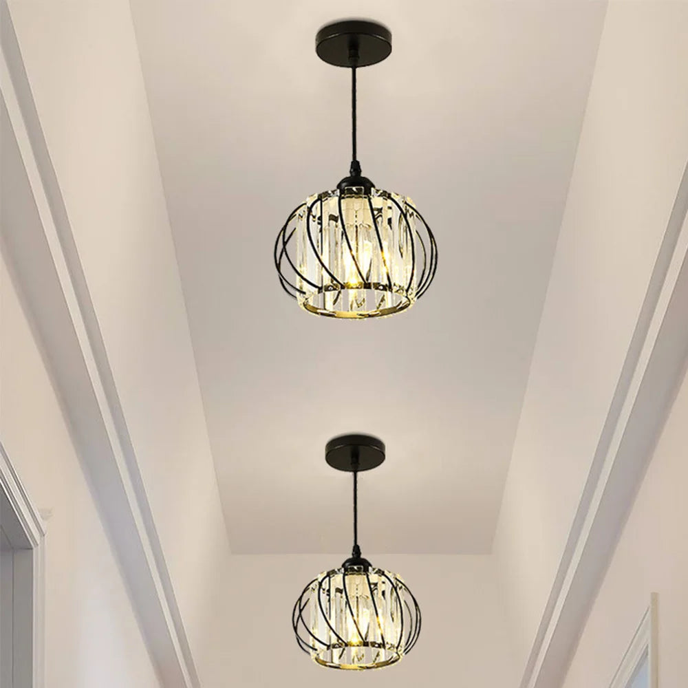 Lustre Nórdico de Vidro com Design Moderno - Casa Ornato