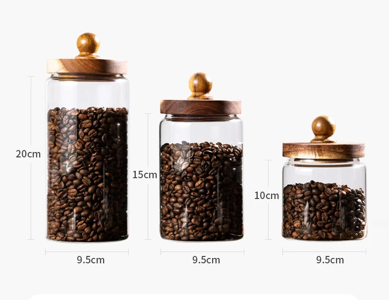 Frascos Herméticos de Vidro para Alimentos Hermetiq - Casa Ornato