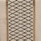 Corredor de mesa boho para decoração de casa, primavera, 72 polegadas de comprimento, corredor de mesa rústico, creme e marrom, macrame, corredor de mesa com tas