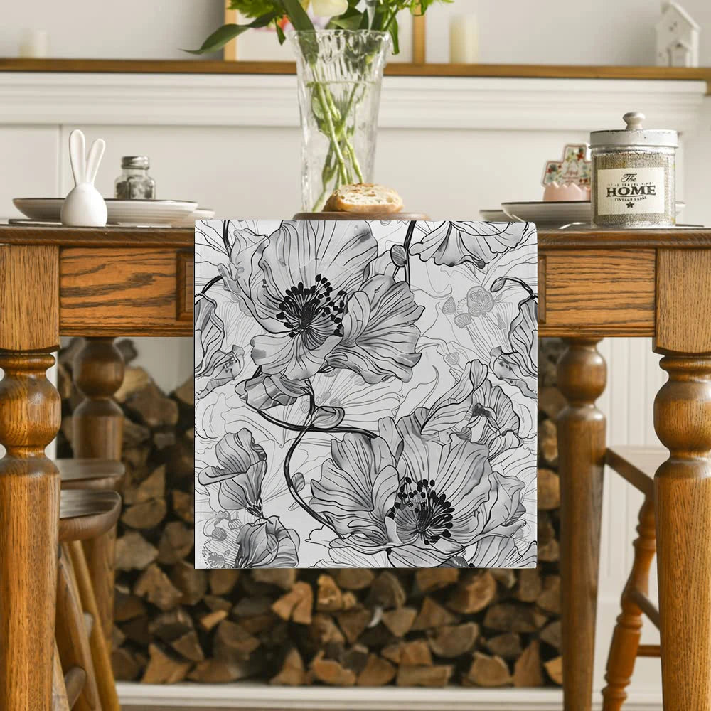 Corredor de Mesa Elegância Botânica - Casa Ornato