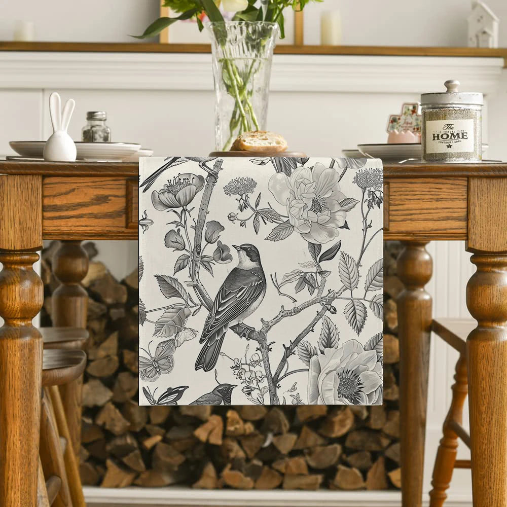 Corredor de Mesa Elegância Botânica - Casa Ornato