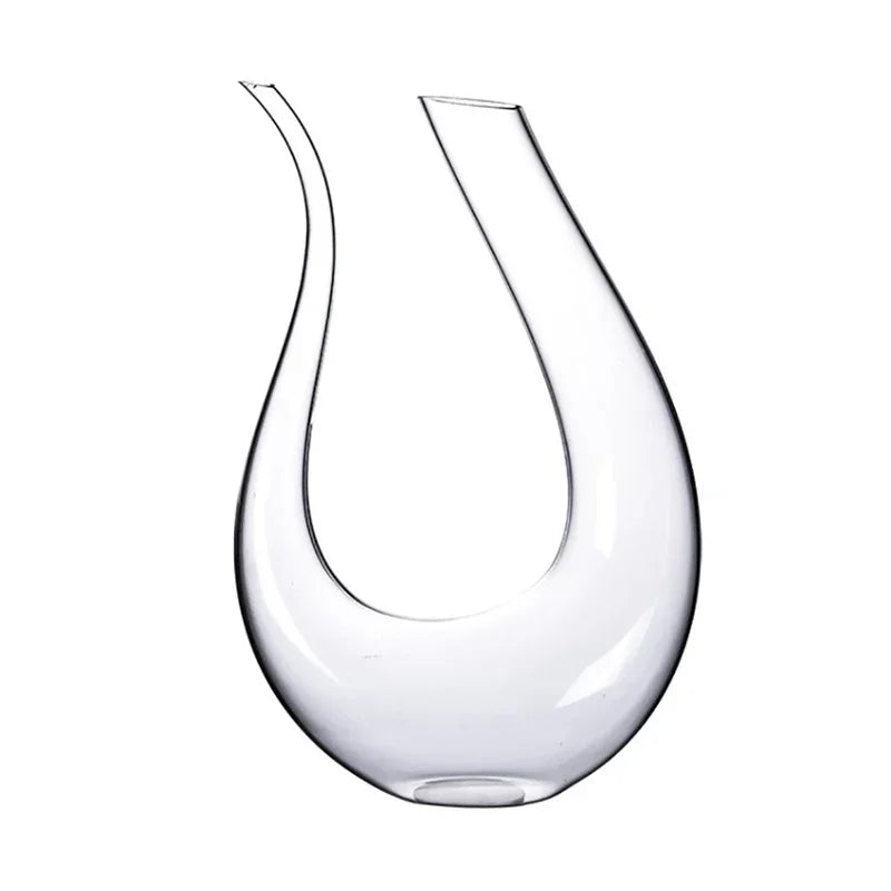 1500ml grande decantador artesanal de cristal vinho tinto brandy champanhe óculos decantador garrafa jarro verser aerador para barra família