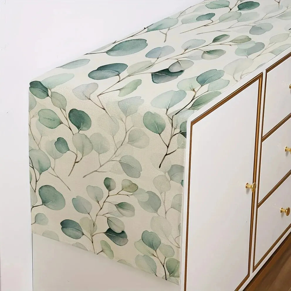 1pc flor flores tulipa verão mesa runner13 "x 72" seasonawedding férias cozinha mesa de jantar decoração, festa em casa indoordecor
