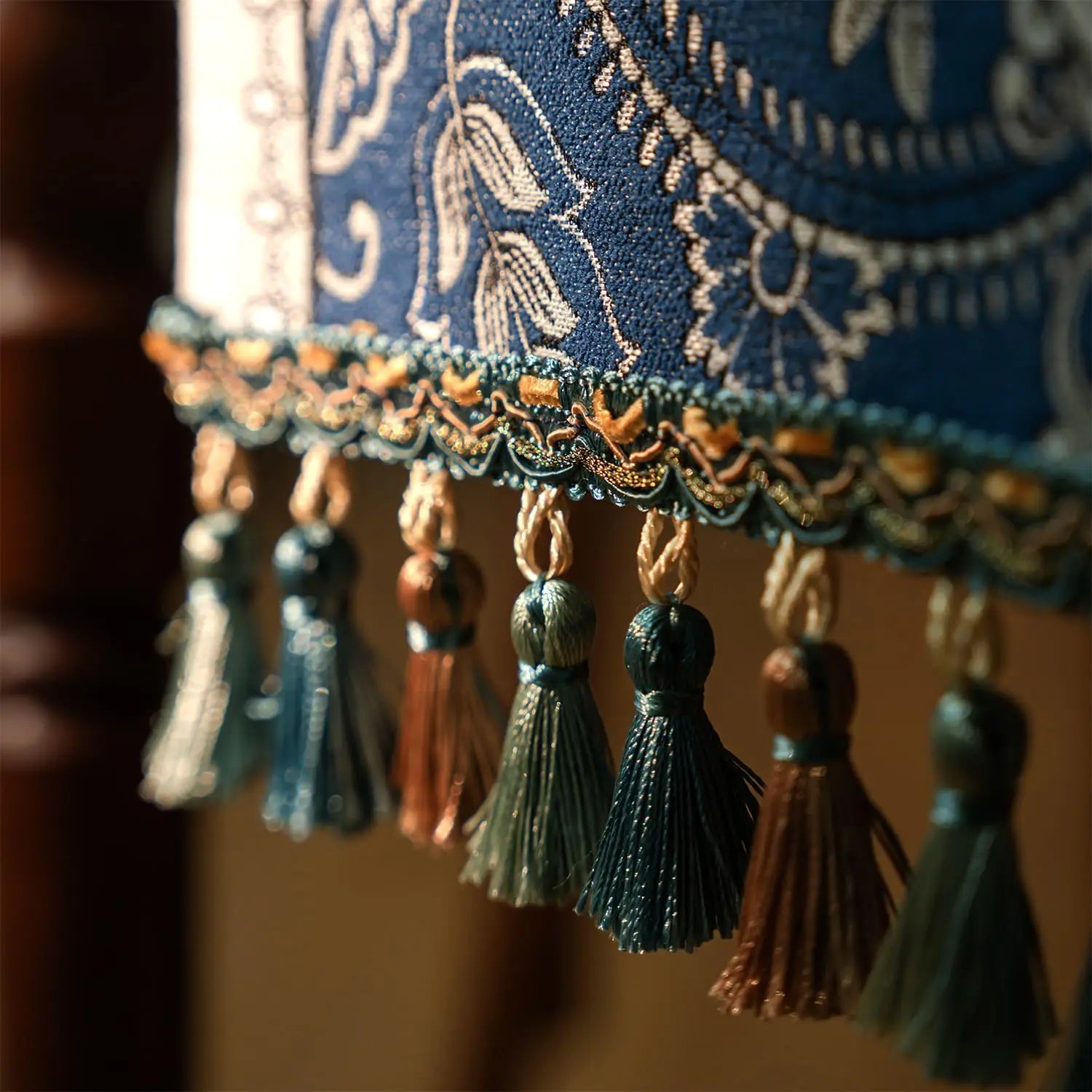 Corredor de mesa de linho elegante de designer, corredores de mesa coloridos com padrão de flores silvestres para mesas de jantar, decoração