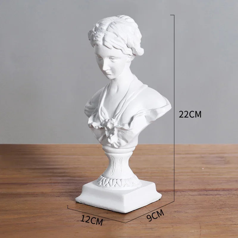 Estatueta de vênus de resina, deusa romana de vênus de milo, afrodite de milos, estátua grega antiga, decoração de escritório doméstico