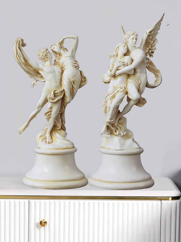 Escultura Deus Grego do Amor - Casa Ornato