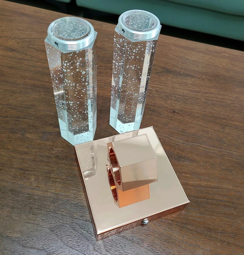 Bolha de cristal lâmpadas parede moderna iluminação led ouro arandelas parede interior sala estar fundo tv quarto corredor decoração casa lustre