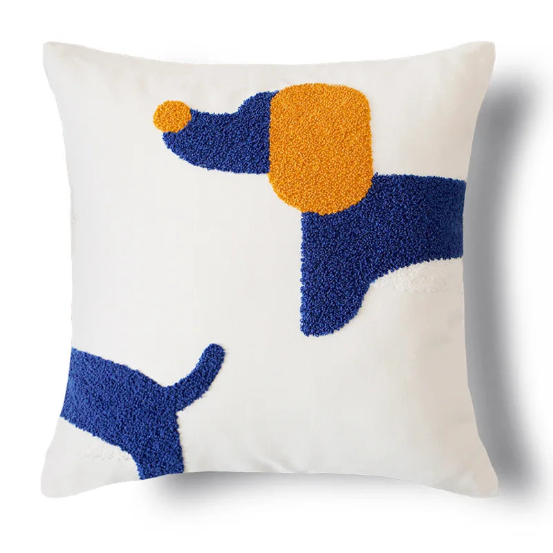 Capa de Almofada Bordada Nordic Elegance - Casa Ornato